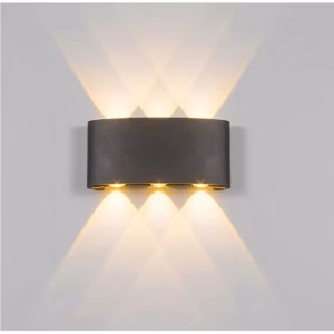 Lámpara aplique de pared ojo de lupa 6 luces — imagen 3