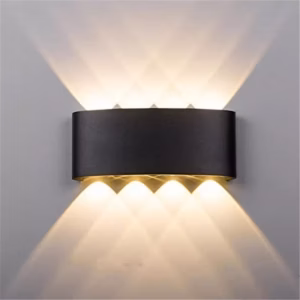 Lámpara aplique de pared ojo de lupa 8 luces — imagen 3