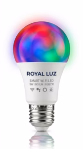 Bombillo LED Wi-Fi inteligente