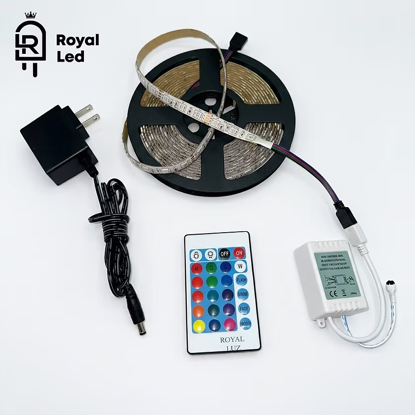 Cinta LED RGB rollo 5 metros