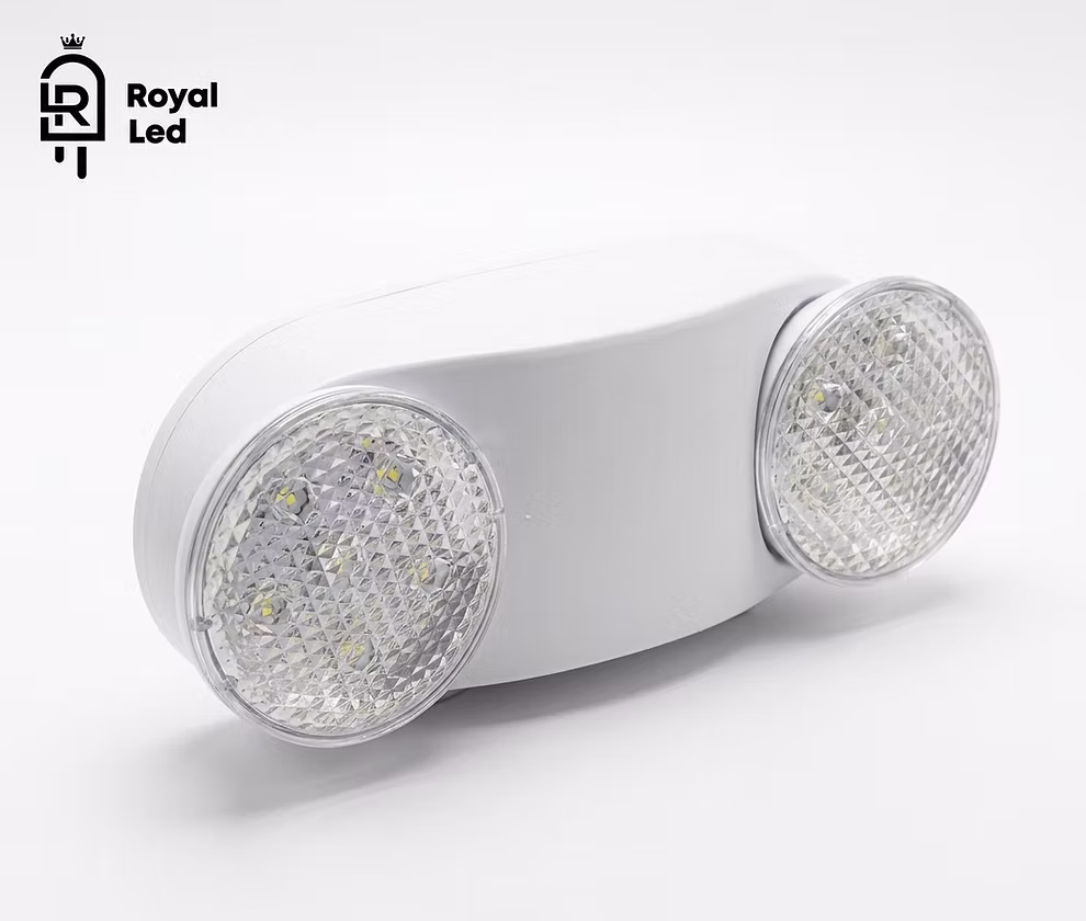Lámpara de emergencia recargable de pared