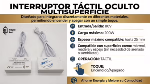 Interruptor touch multisuperficie — imagen 2