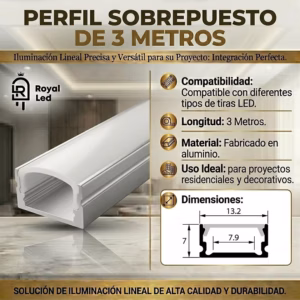 Perfil sobreponer 3 metros — imagen 2