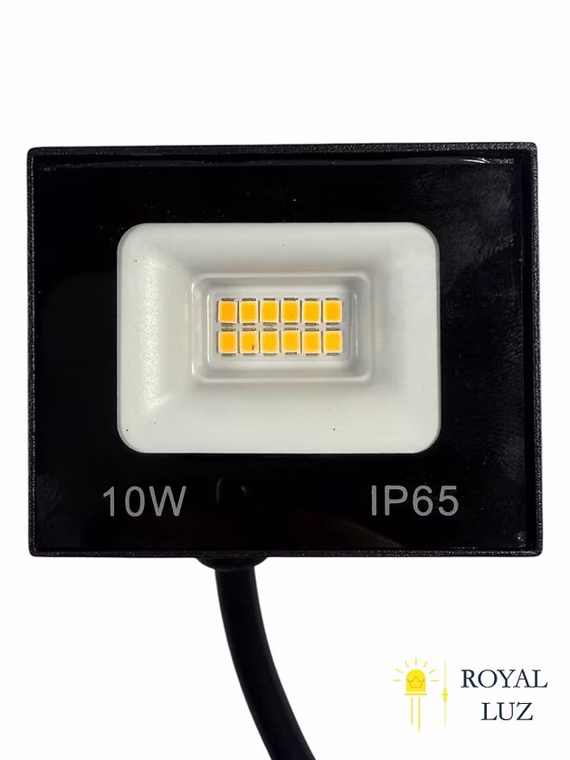 Reflector LED 10 W luz cálida