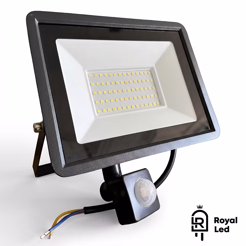 Reflector LED 100 W con sensor de movimiento