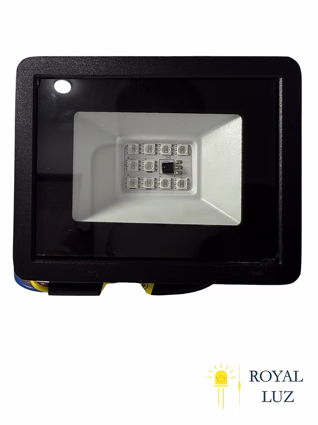 Reflector LED 10 W luz RGB