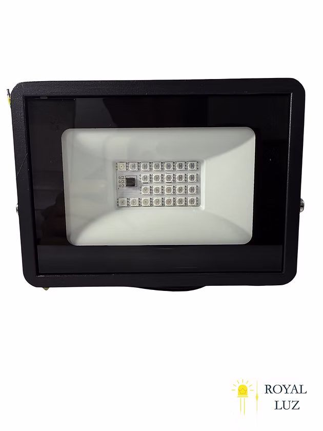 Reflector LED 30 W luz RGB